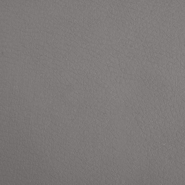 Barnsoffa med fotpall grå 100x50x30 cm konstläder