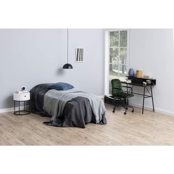 Polo natbord Ø40cm 1 skuffe hvid.