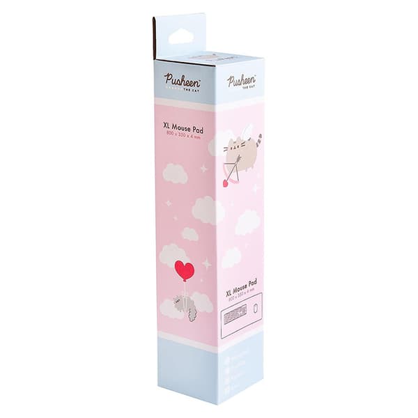 Pusheen - XXL spel-/skrivbordsmatta från Purrfect Love-kollektionen (80 x 35 cm)