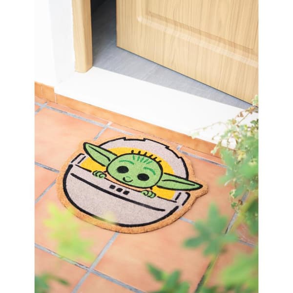 Star Wars - Baby Yoda-formad dörrmatta (40 x 60 cm)