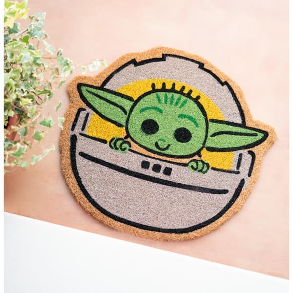 Star Wars - Baby Yoda-formad dörrmatta (40 x 60 cm)
