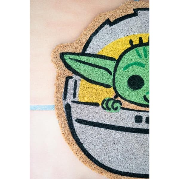Star Wars - Baby Yoda-formad dörrmatta (40 x 60 cm)