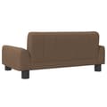 Miniatyrbild 5 av 7: Barnsoffa brun 70x45x30 cm tyg