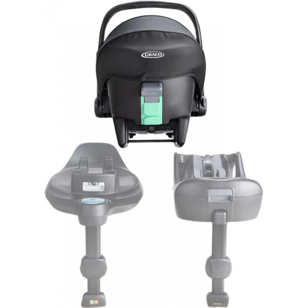 Graco SnugLite i-Size R192 turvakaukalo, 40–75 cm, Midnight