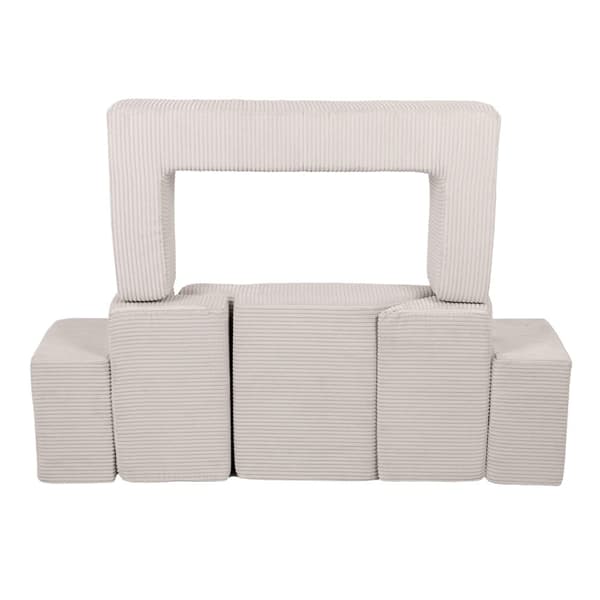 Modulaarinen Sohva lapsille - Pehmeät Vaahdon Rakennuspalikat, Aesthetic