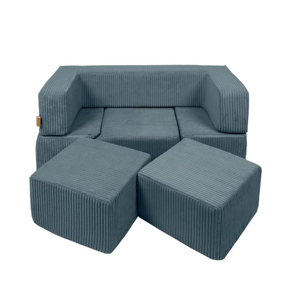Modulaarinen Sohva lapsille - Pehmeät Vaahdon Rakennuspalikat, Aesthetic