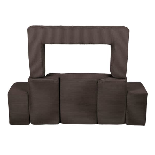 Modulaarinen Sohva lapsille - Pehmeät Vaahdon Rakennuspalikat, Aesthetic