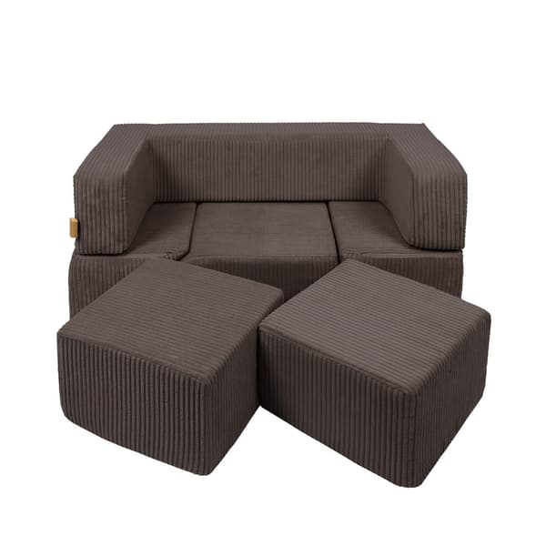 Modulaarinen Sohva lapsille - Pehmeät Vaahdon Rakennuspalikat, Aesthetic