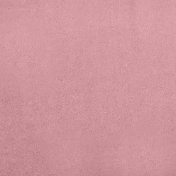 sofa til børn 70x40x24 cm velour lyserød