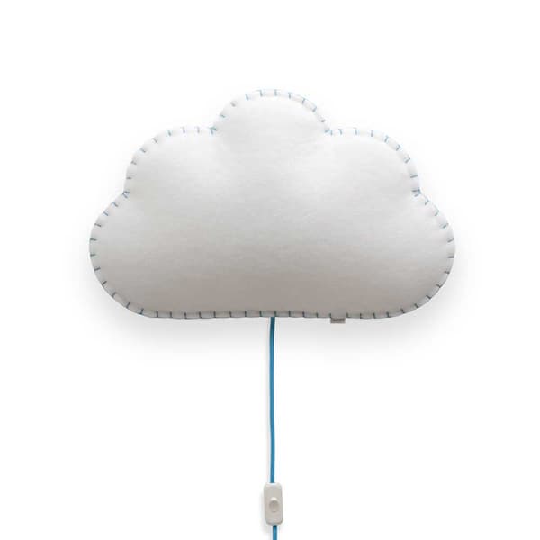 Buokids Soft Lamp Yövalaisin/Seinävalaisin Cloud, Execution-137: Johto Pistoke, väri-186: vaaleanpunainen