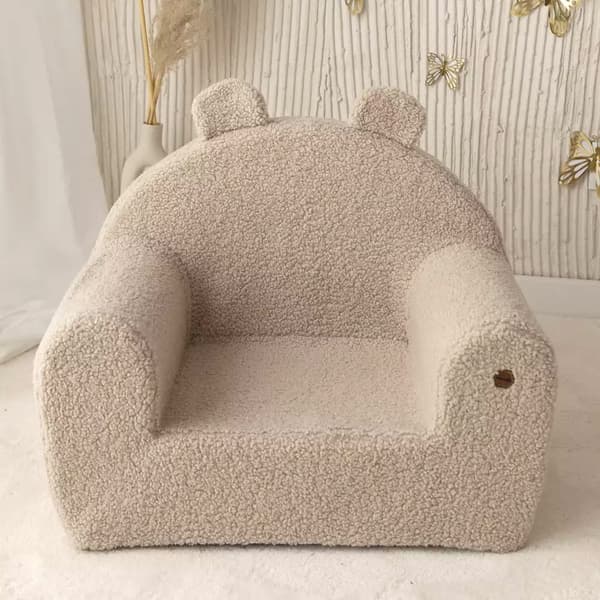 Lammbarnstol | Ljus beige