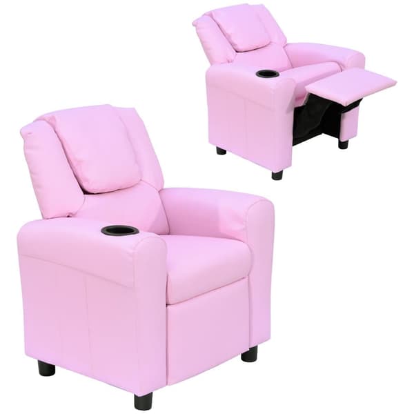 Barnsoffa, 62x56x69 cm, Rosa
