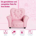 Miniatyrbild 7 av 9: Barnsoffa, Princess, 59x41.5x49 cm, Rosa