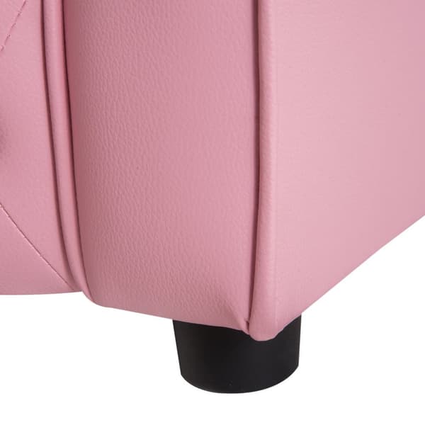 Barnsoffa, Princess, 59x41.5x49 cm, Rosa