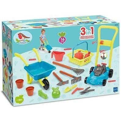 ECOIFFIER 3-i-1 Super Havepakke