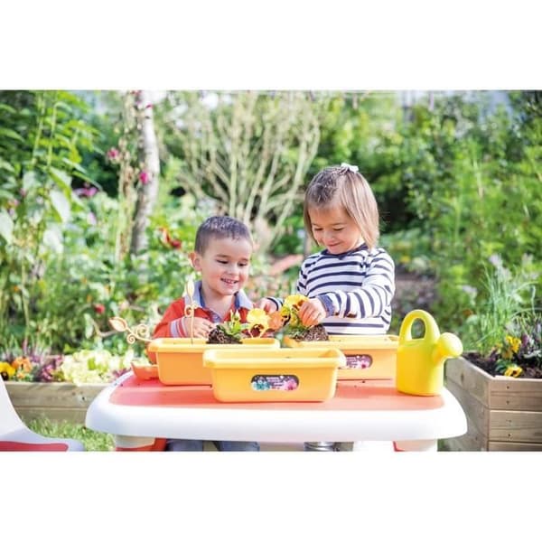 SMOBY - Silence ça Pousse Sæt med plantekasser + tilbehør - Fremstillet i Frankrig