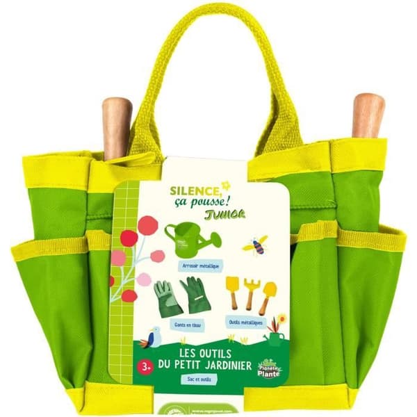 6-delad trädgårdsväska - PLANETE PLANTE - Silence It Grows - Från 3 år