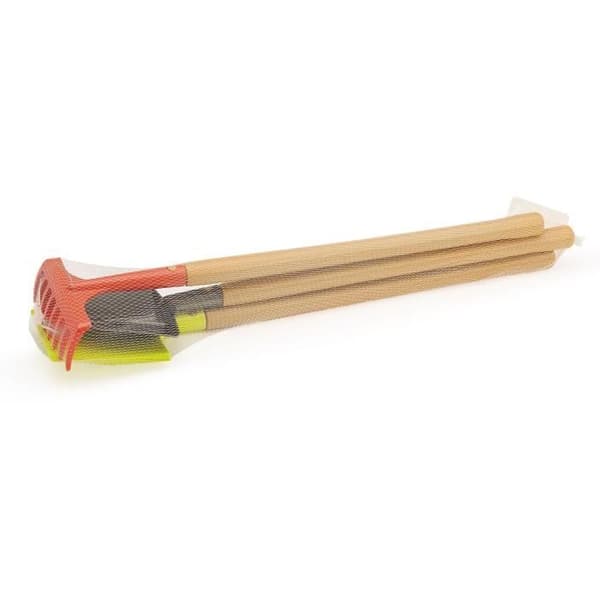 Net med 3 store haveredskaber - ECOIFFIER - 4338 - Lad os forberede jorden - 70 cm