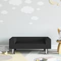 Miniatyrbild 1 av 2: Barnsoffa svart 70x45x26,5 cm sammet