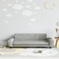 Miniatyrbild 1 av 2: Barnsoffa ljusgrå 100x54x33 cm sammet