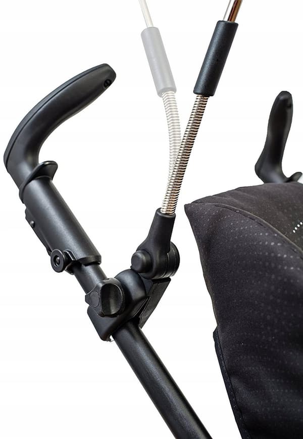 Universal firkantet paraply til barnevogn UV-creme