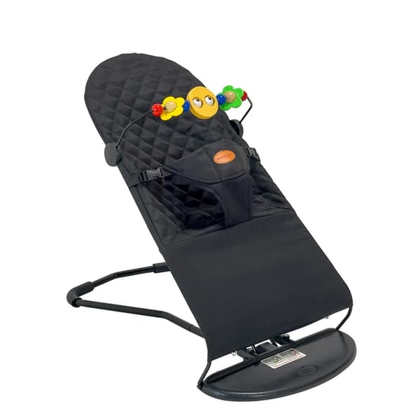 Babygunga, Belastningskapacitet 20 kg, Ergonomisk design,Svart