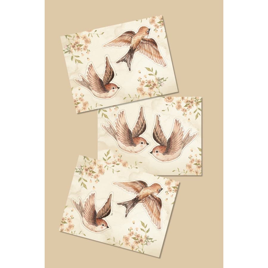 Paper friends - Sparrows