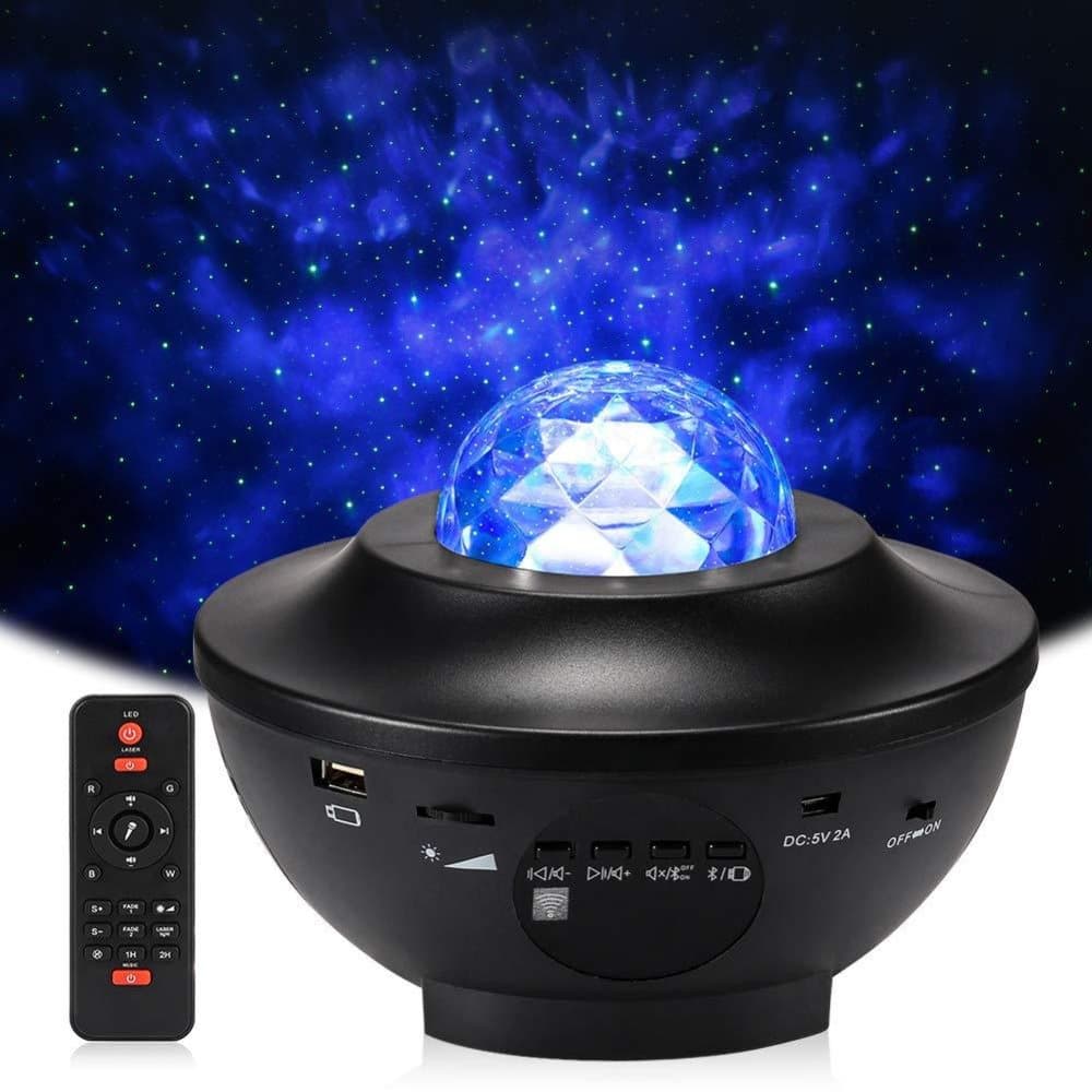 2-PACK LED Galaxy Light - Tähtilamppu / Yövalo