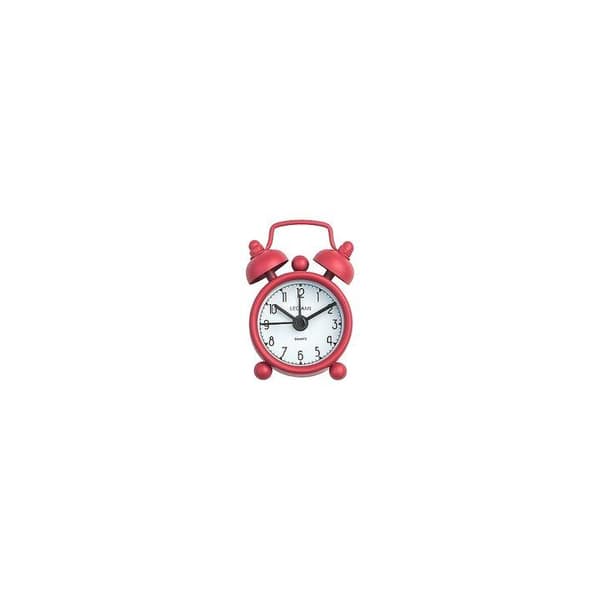 Tick Tock Mini Väckarklocka Röd