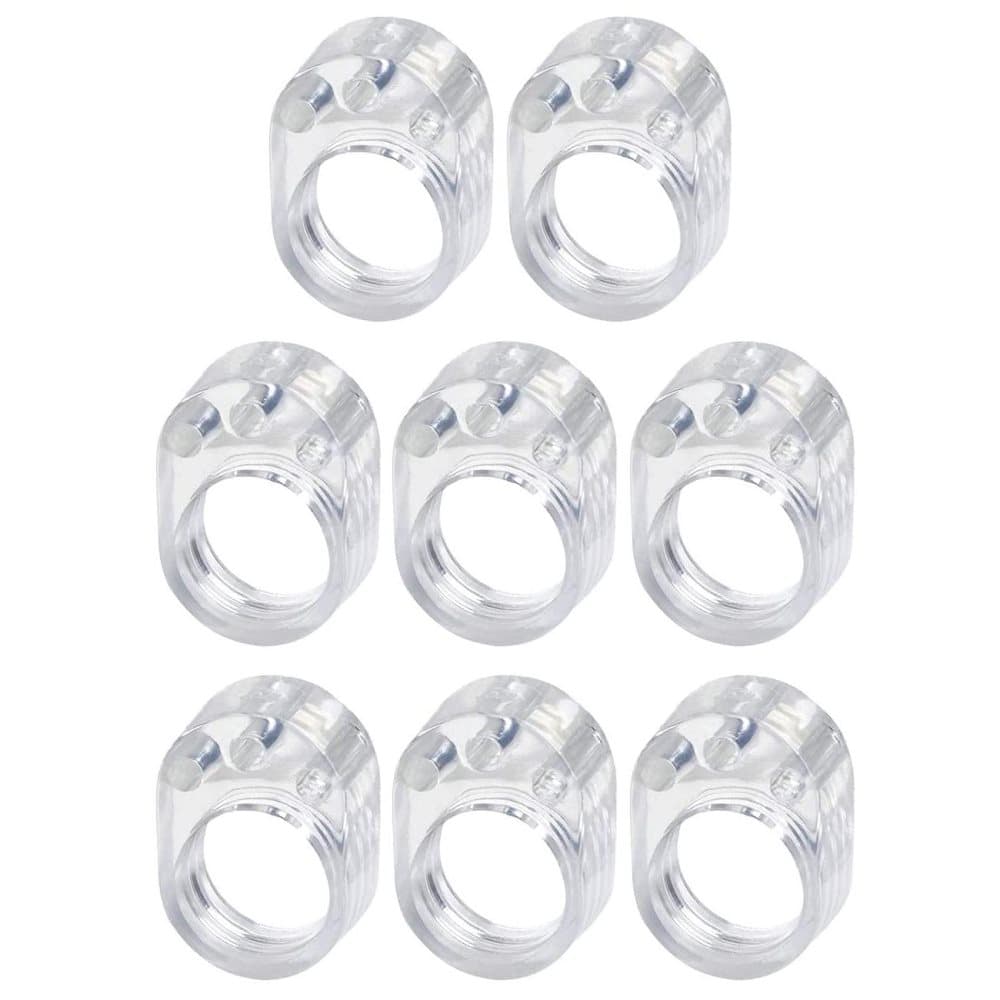 8x Dörrstopp för Handtag - Transparent