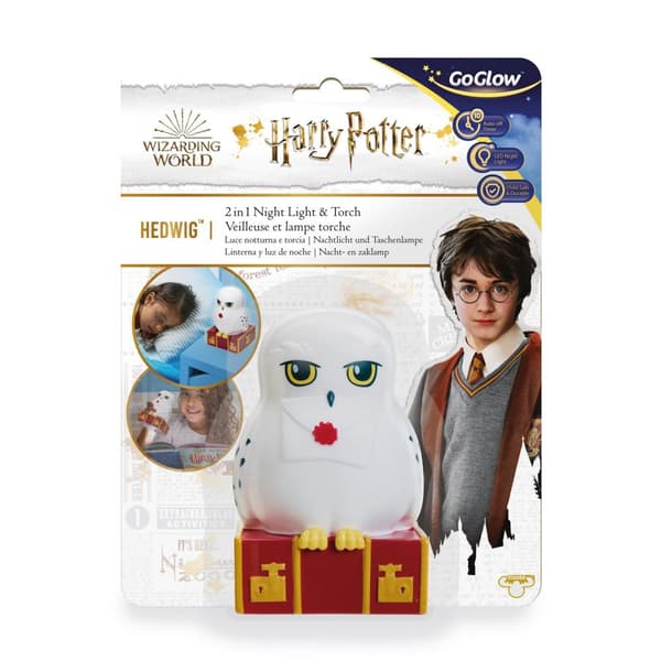 Harry Potter Hedwig GoGlow Natlys og lommelygte 2 i 1