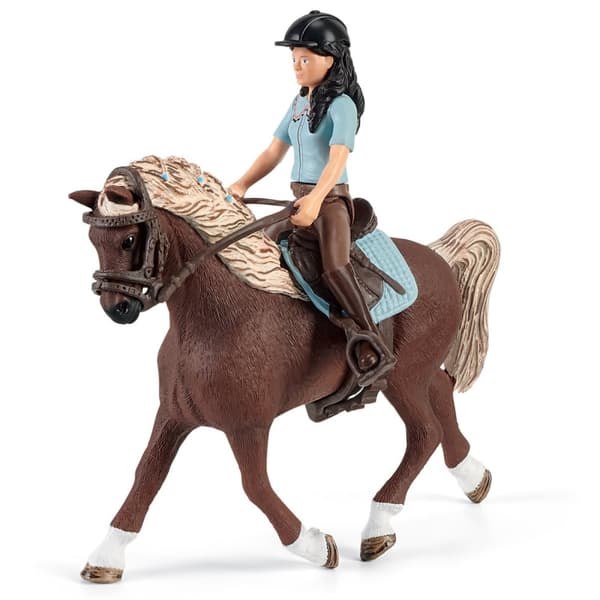 Schleich Vaskeplass m. Horse Club Emily &amp; Luna 42438