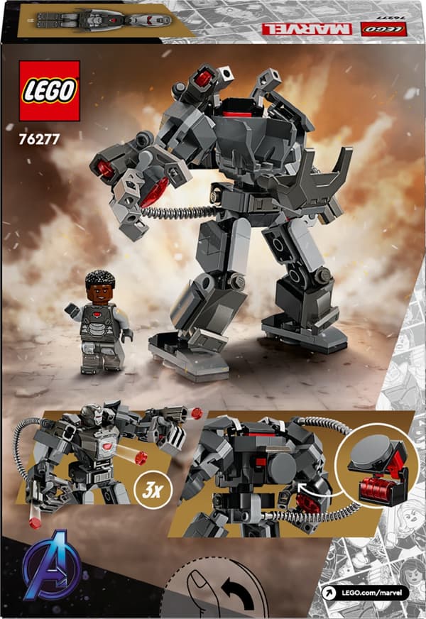 LEGO Super Heroes Marvel 76277  - War Machine Mech Armor