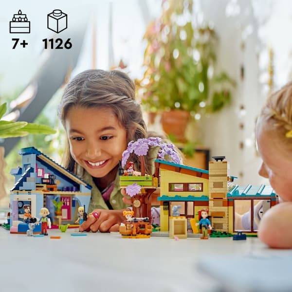 Lego Friends 42620 - Olly og Paisleys familiehus