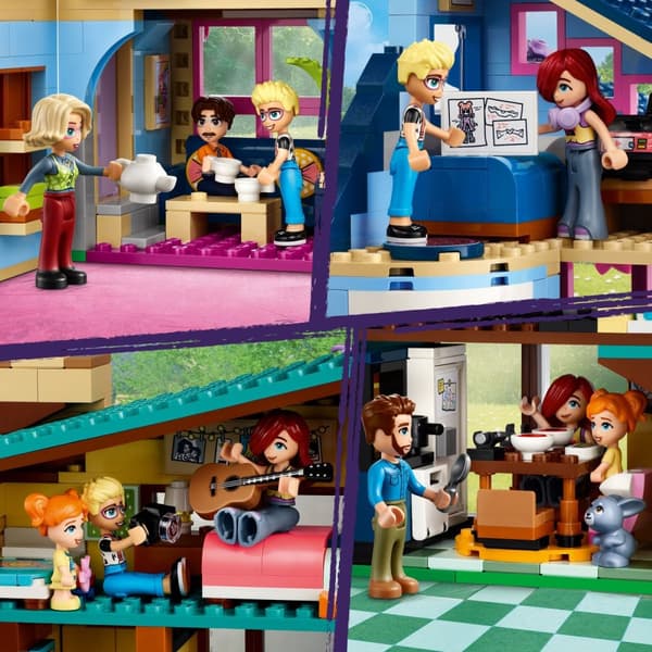 Lego Friends 42620 - Olly og Paisleys familiehus