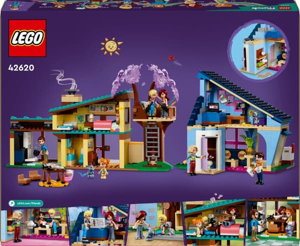 Lego Friends 42620 - Olly og Paisleys familiehus