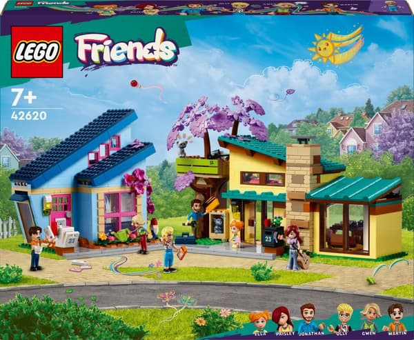 Lego Friends 42620 - Olly og Paisleys familiehus
