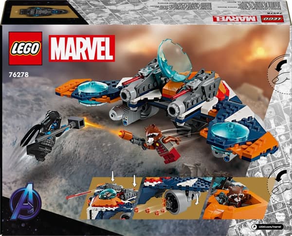 LEGO Super Heroes Marvel 76278  - Rocket's Warbird vs. Ronan
