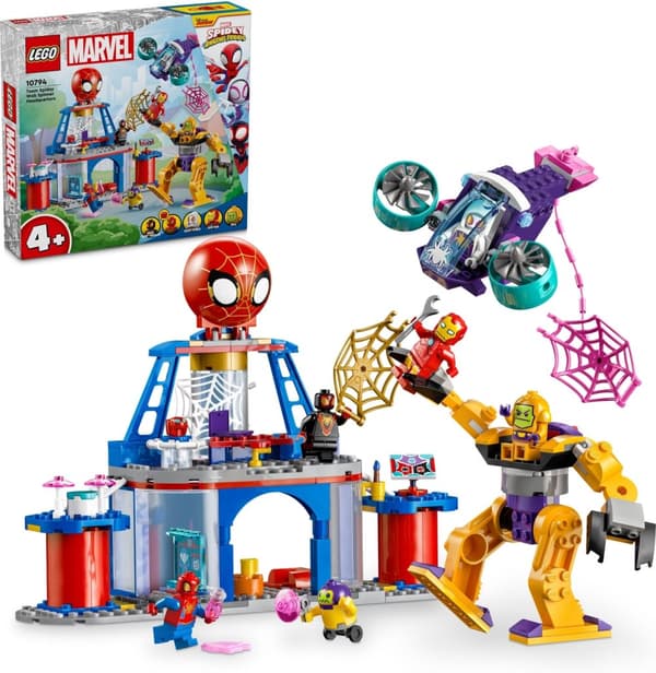 Lego Super Heroes Marvel 10794 - Team Spidey Spindelvev-hovedkvarter