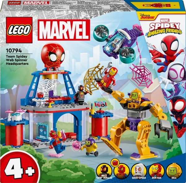 LEGO Super Heroes Marvel 10794  - Team Spidey Web Spinner Headquarters