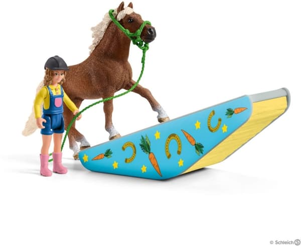 Schleich Farm World 42481 - Agilitytrening for ponnier