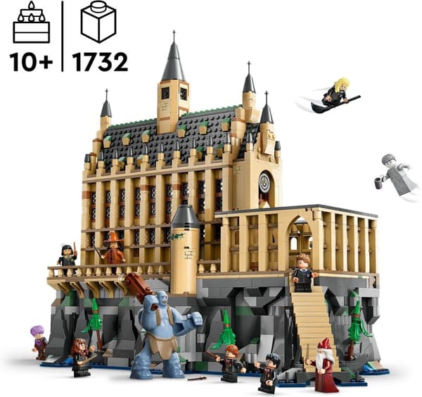 LEGO Harry Potter 76435 - Hogwarts-slottet: Den store sal