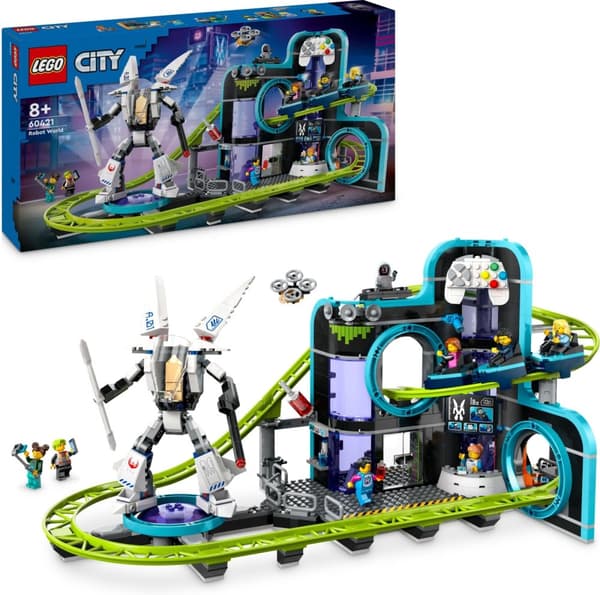 LEGO My City 60421 - Rutsjebane i robotverdenen