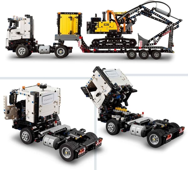 LEGO Technic 42175 - Volvo FMX lastbil och EC230 elektrisk grävmaskin