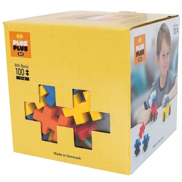 Plus-Plus Big Basic Mix/100 stk