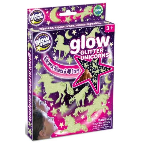 BrainStorm Glitrende glitter-enhjørninger (306-8631)