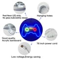 Miniatyrbild 7 av 7: 41x28cm Gamepad Design Gaming Neonljus Spelrum Väggdekoration Led-lampa