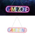 Miniatyrbilde 3 av 7: Gaming LED Neonlys Veggdekorasjon Spillrom Atmosfære Lampe Romdekorasjon