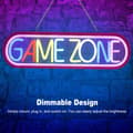Miniatyrbilde 5 av 7: Gaming LED Neonlys Veggdekorasjon Spillrom Atmosfære Lampe Romdekorasjon
