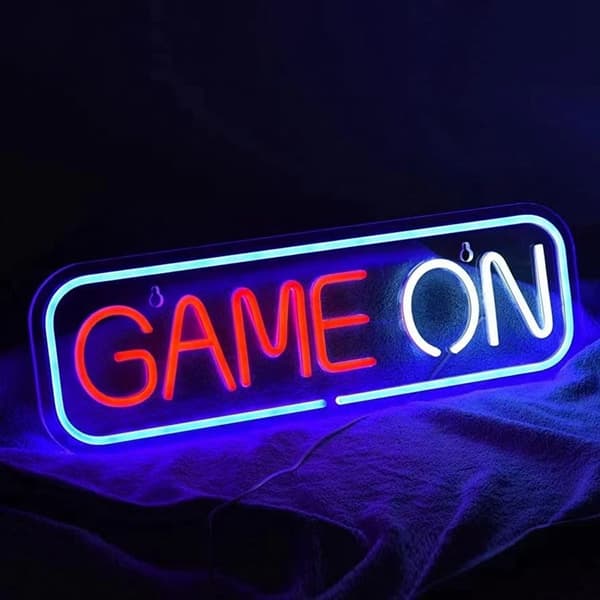Dekoration Gaming LED Neonljus Väggdekoration Spelrum Atmosfär Lampa Rum